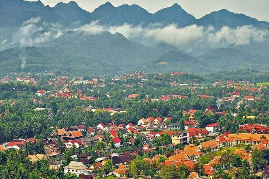 Panoramica di Savannakhet