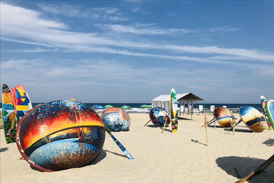 Spiaggia di My Khe e penisola di Son Tra (Da Nang)