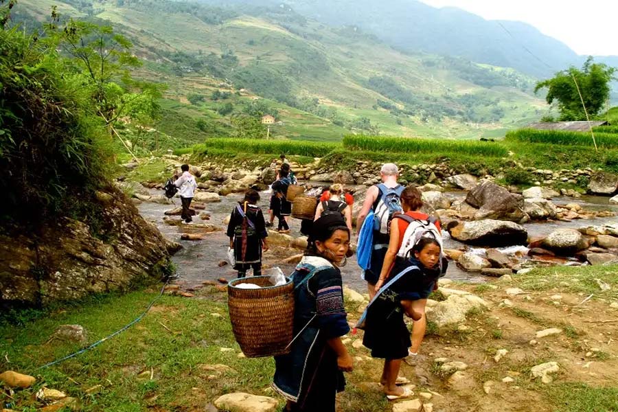 Escursioni nel villaggio di Sapa