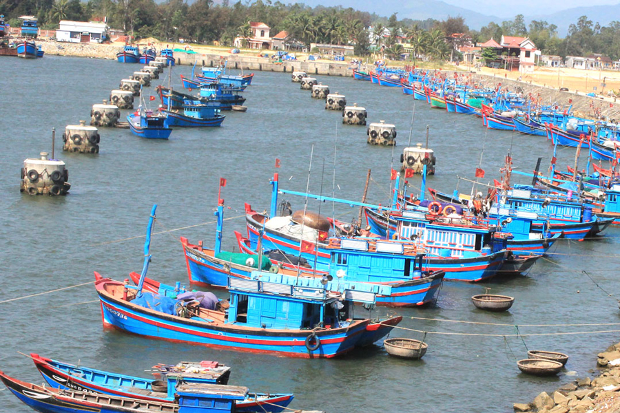 La spiaggia di Dung Quat a Quang Ngai