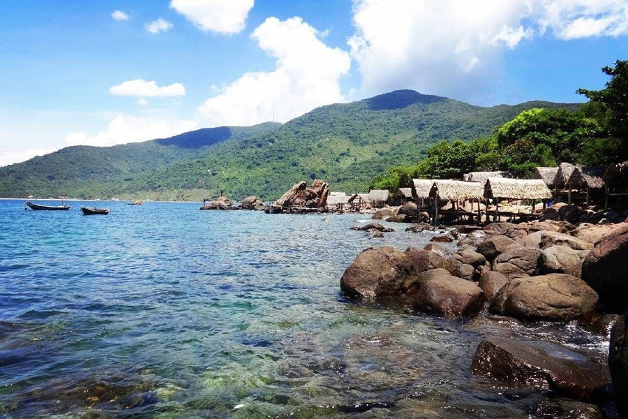 La spiaggia di Dung Quat a Quang Ngai