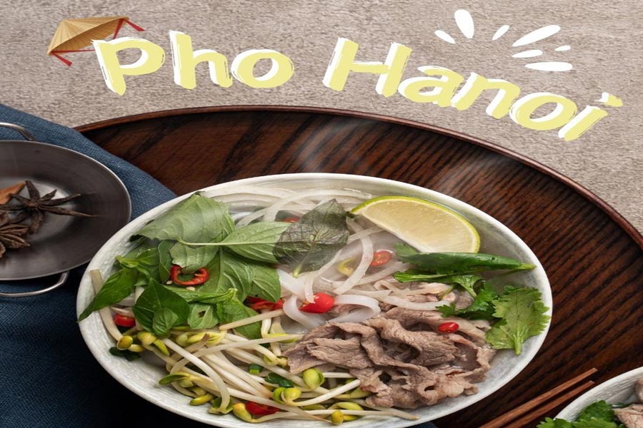 street food ad hanoi pho