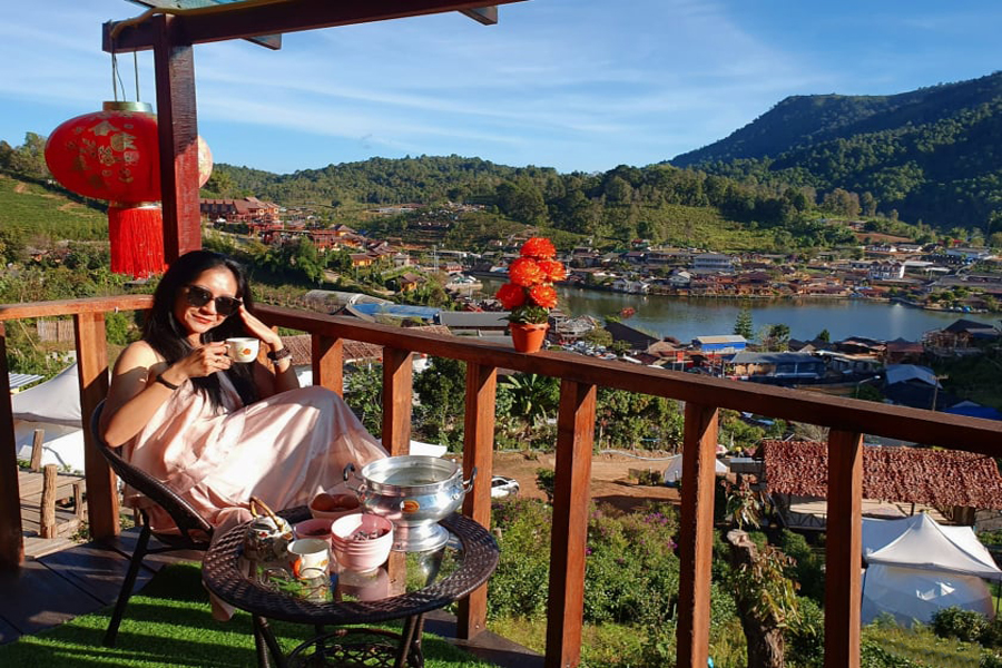 Degustazione di tè al Ban Rak Thai