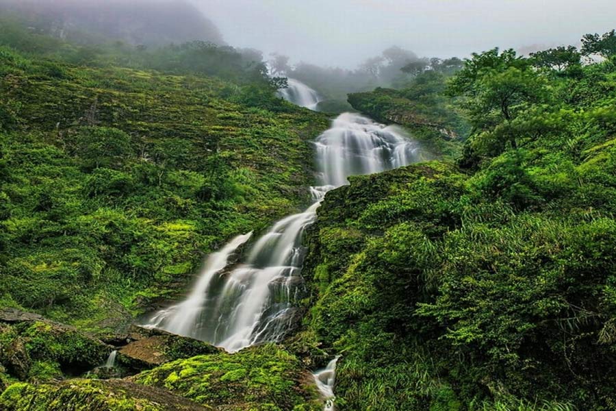 La cascata di Bac