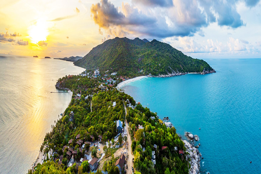 La bellezza della provincia di Surat Thani