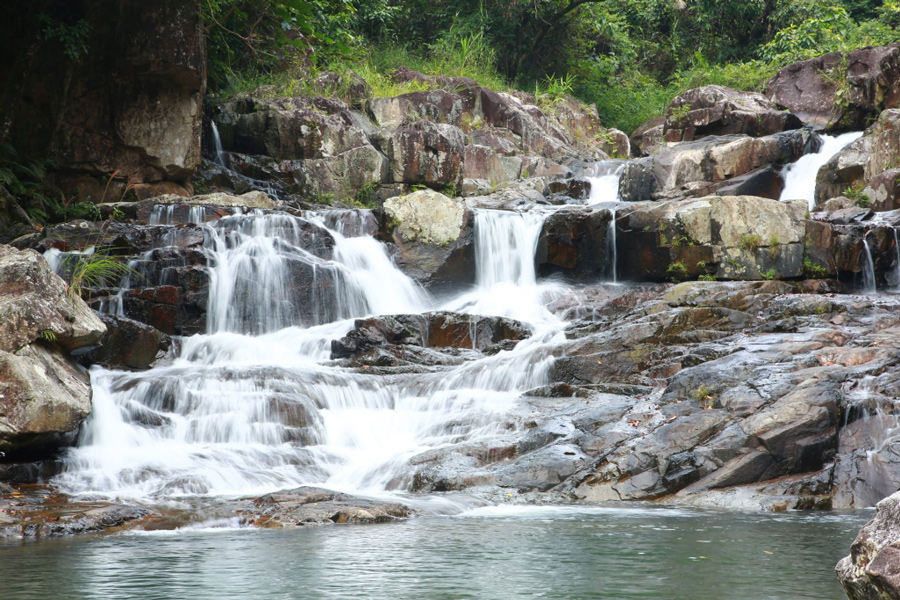 La cascata di Khe San aTien Yen