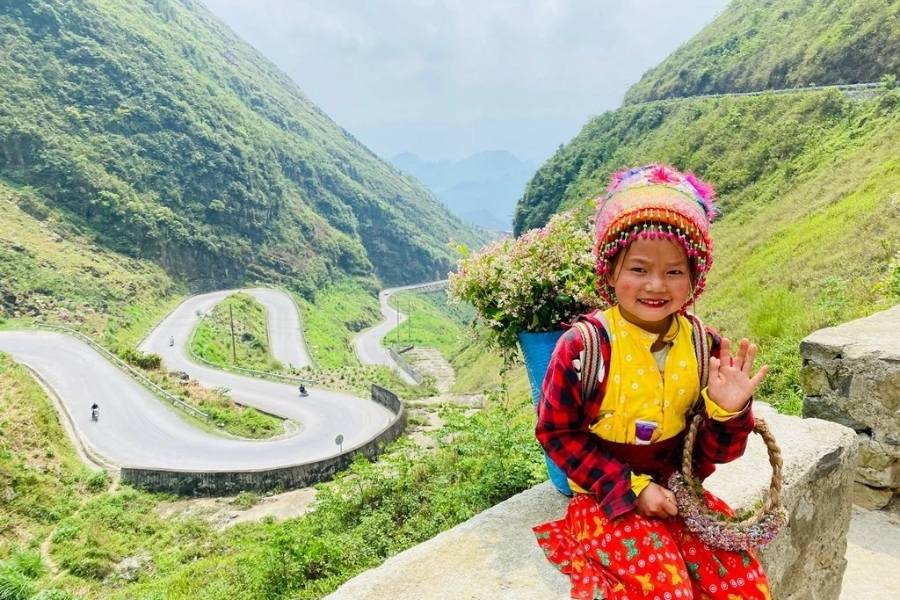 tour in moto a ha giang: passo di tham ma