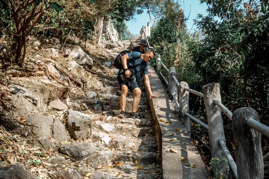 Escursione in montagna