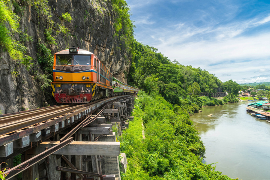Viaggiare in treno in Thailandia
