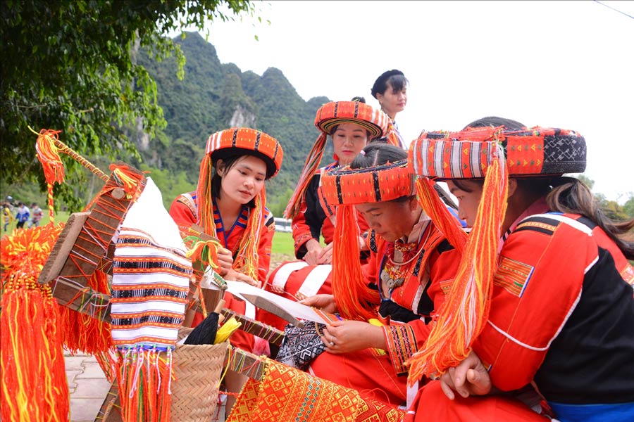 Comunità etnica Pa Then a Tuyen Quang, Vietnam
