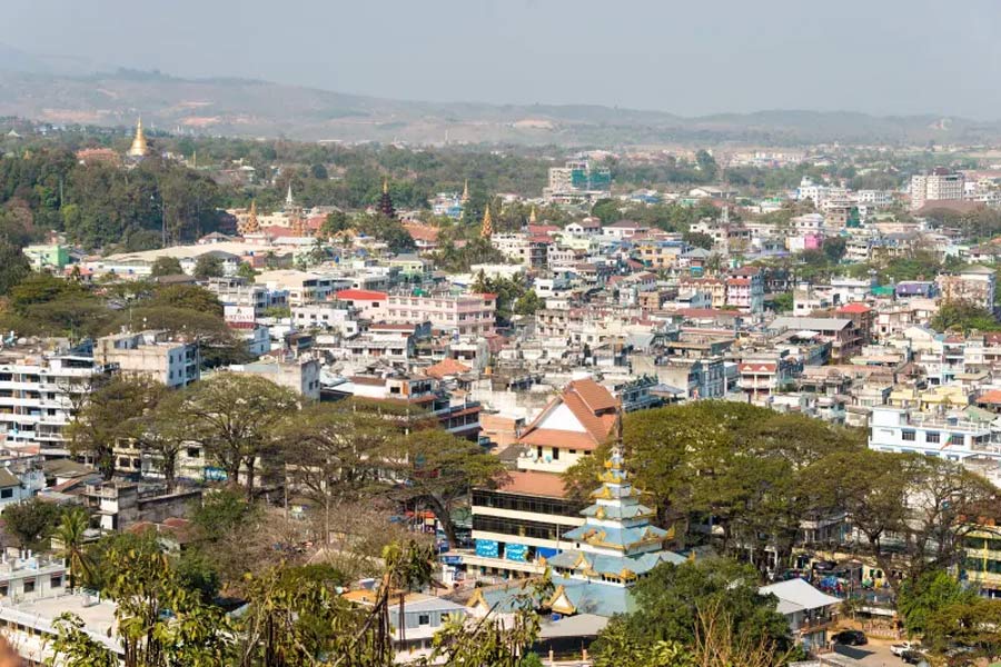 Panoramica di Mae Sai