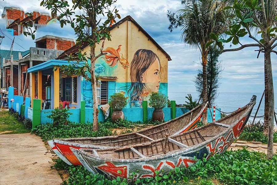 Villaggio murale Tam Thanh
