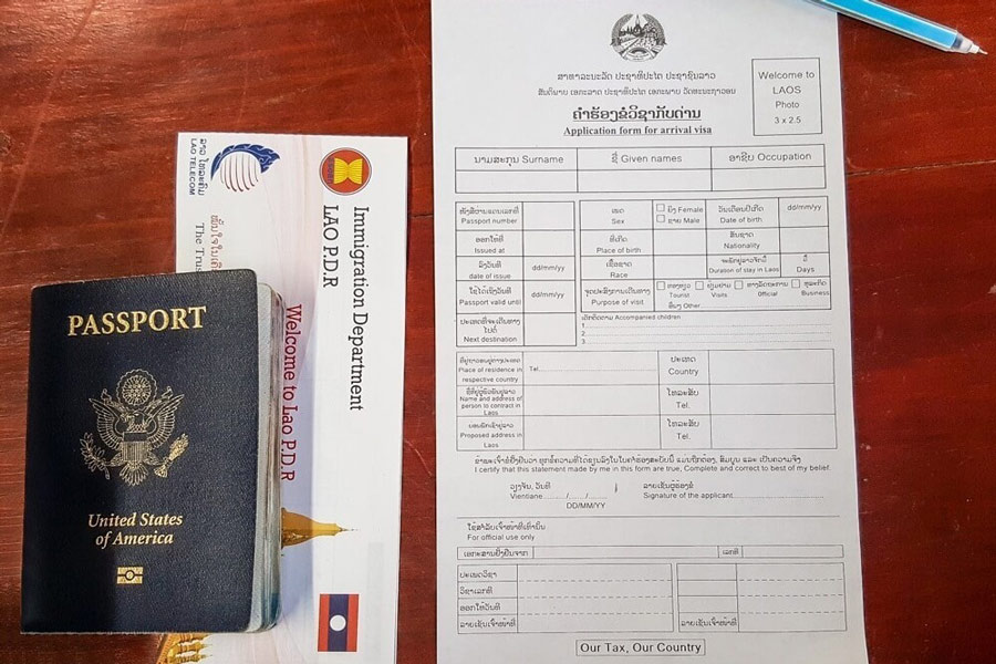 Informazioni sul visto per il Laos