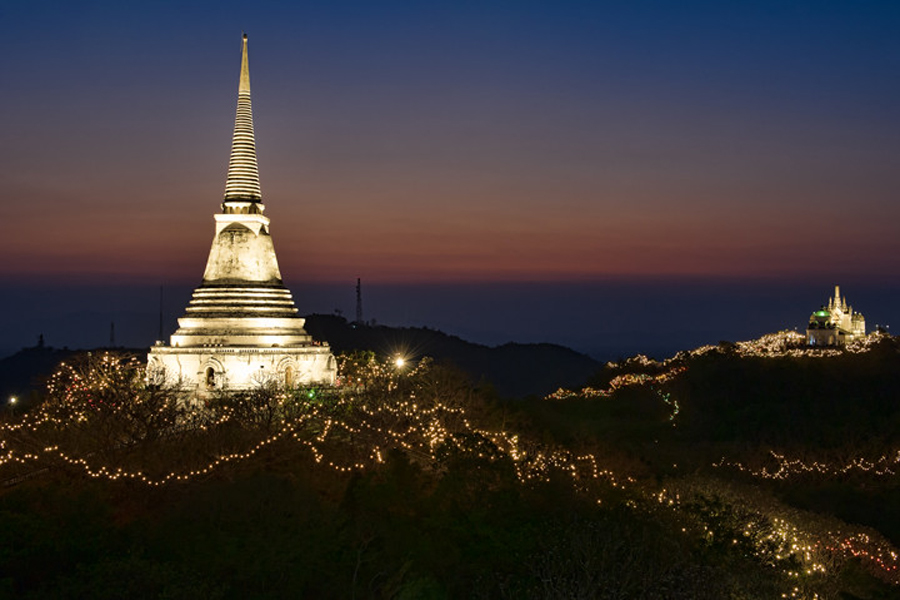 Viste panoramiche sulla collina del parco