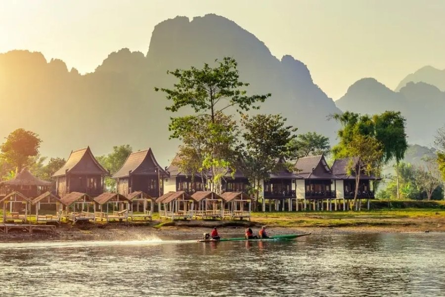 vivere con lentezza in laos