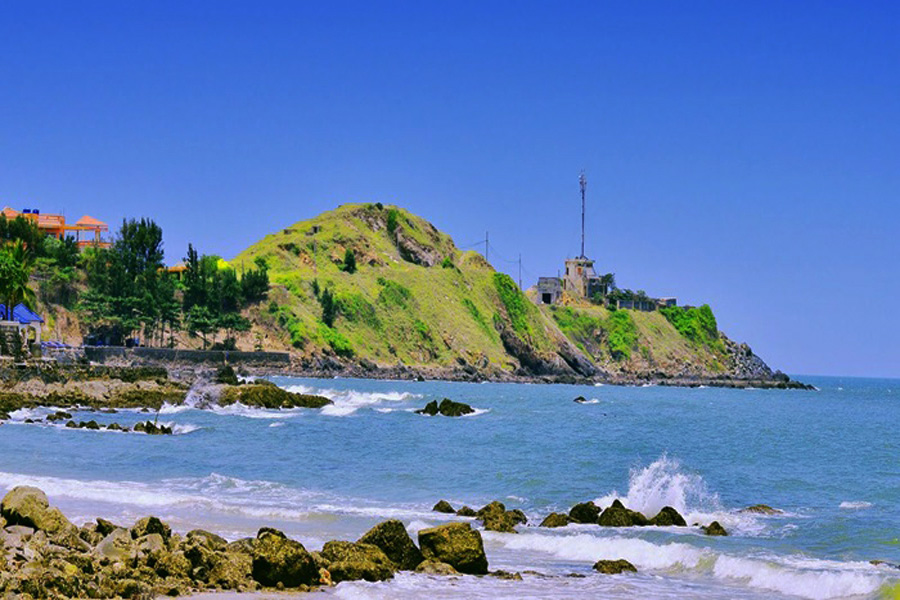 Spiaggia di Vong Nguyet a Vung Tau