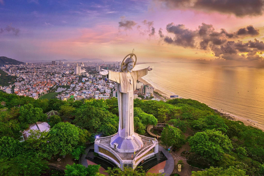 Statua di Gesù a Vung Tau
