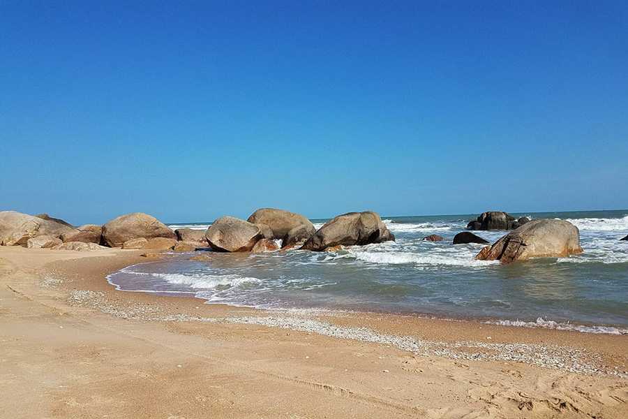 Spiaggia di Suoi O a Vung Tau