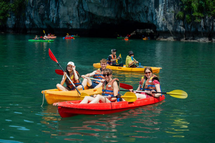 Kayak attraverso angoli nascosti