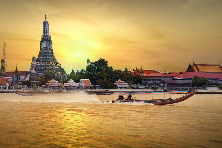 Panoramica sul clima di Chao Phraya