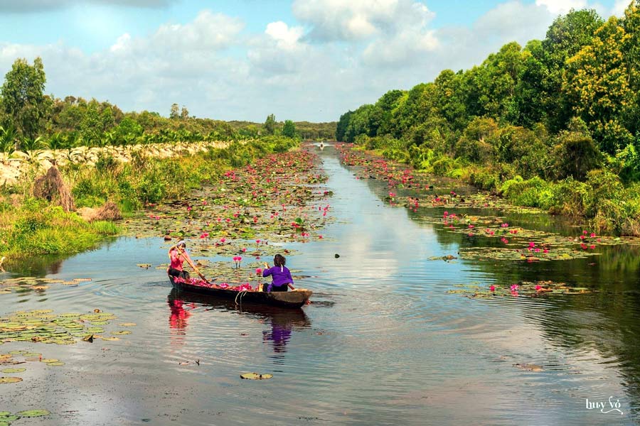 zona turistica a campo infinito long an