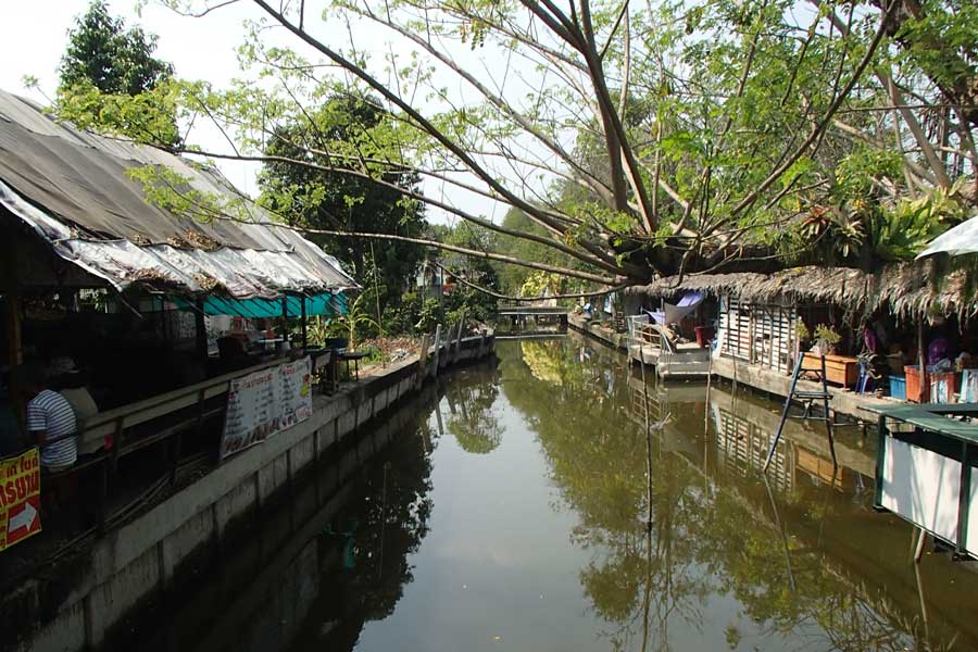 Il fiume nell'interno del Bang Krachao