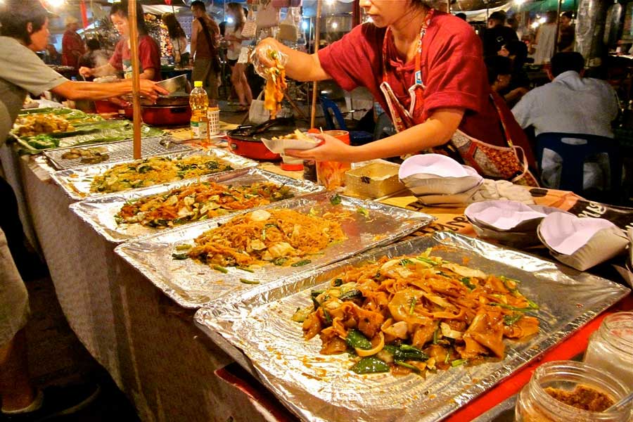 Cibo di strada a Chiang Mai