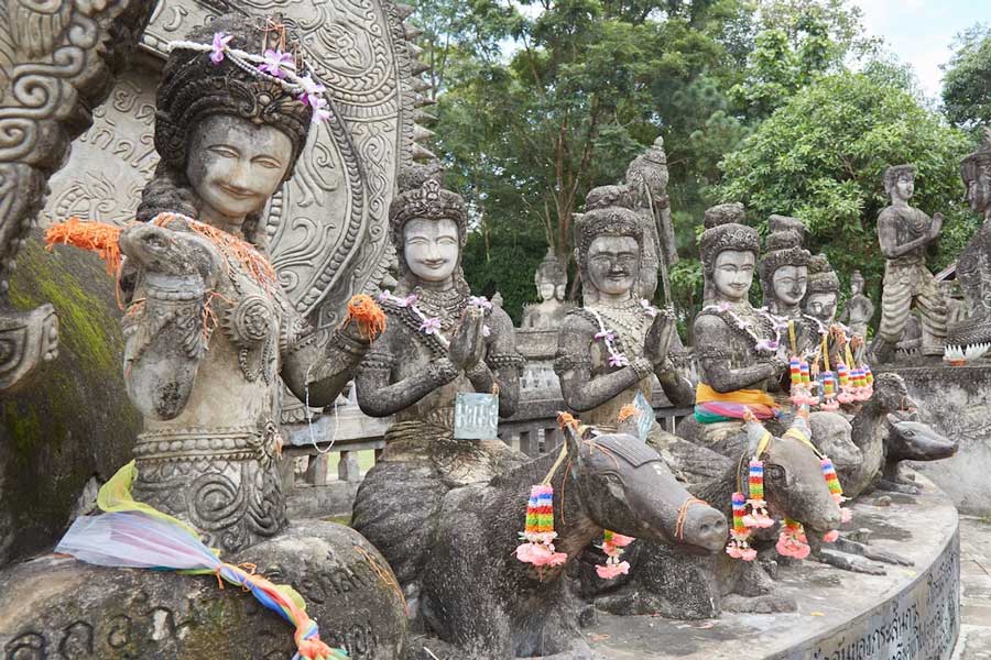 Le statue di Buddha