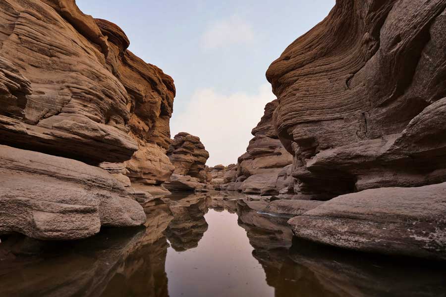 Le rocce e le piscine naturali