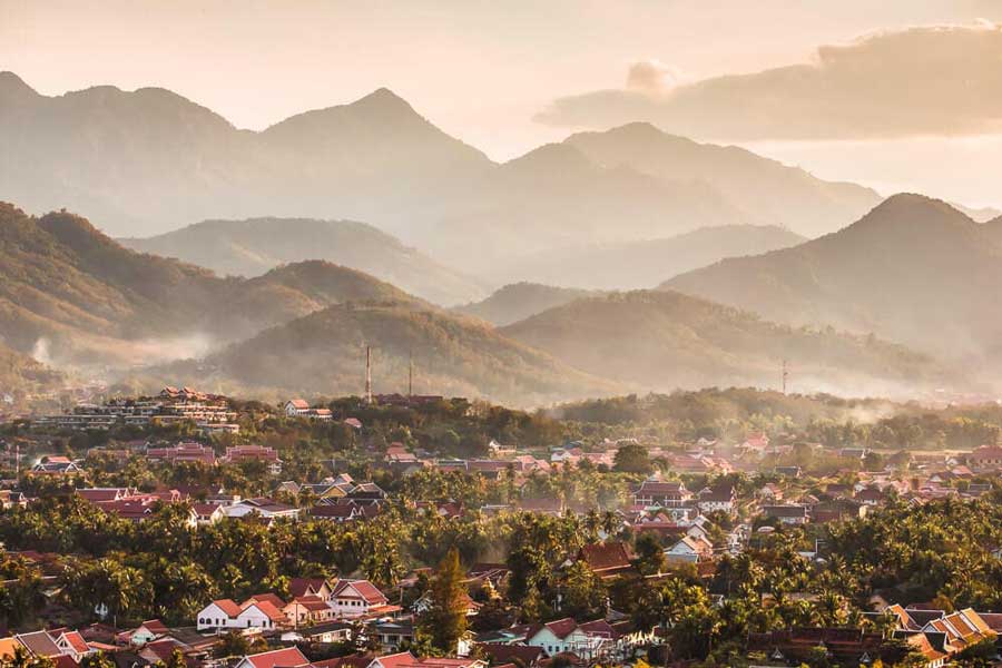 Panoramica del Luang Prabang