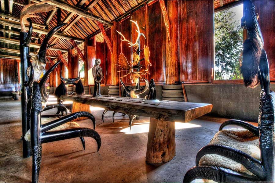 All'interno di Baan Dam