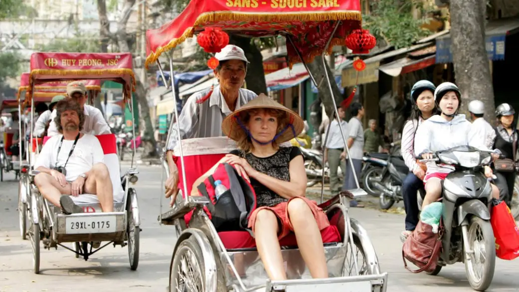 Arrivo ad Hanoi