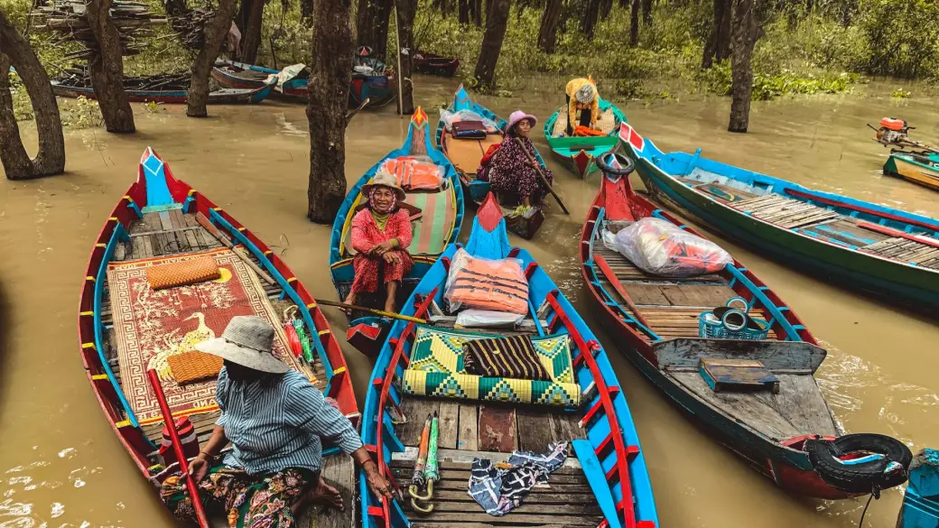 Siem Reap - Passeggiata nel villaggio - Lago Tonle Sap