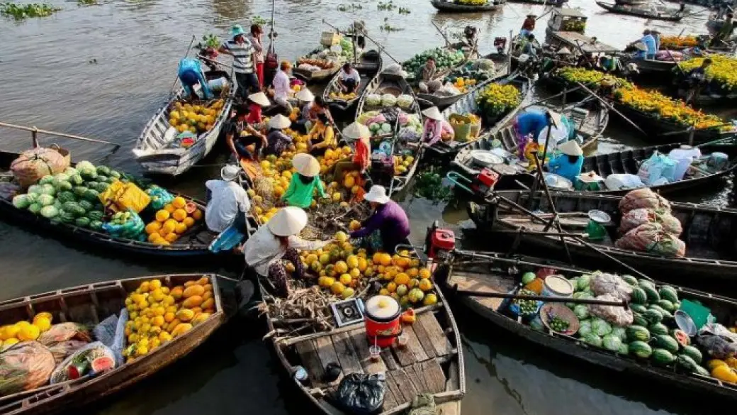 Can Tho - Mercato di Cai Rang - Casa antica di Binh Thuy - Ho Chi Minh