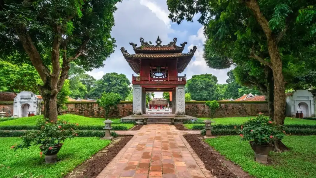 Arrivo ad Hanoi