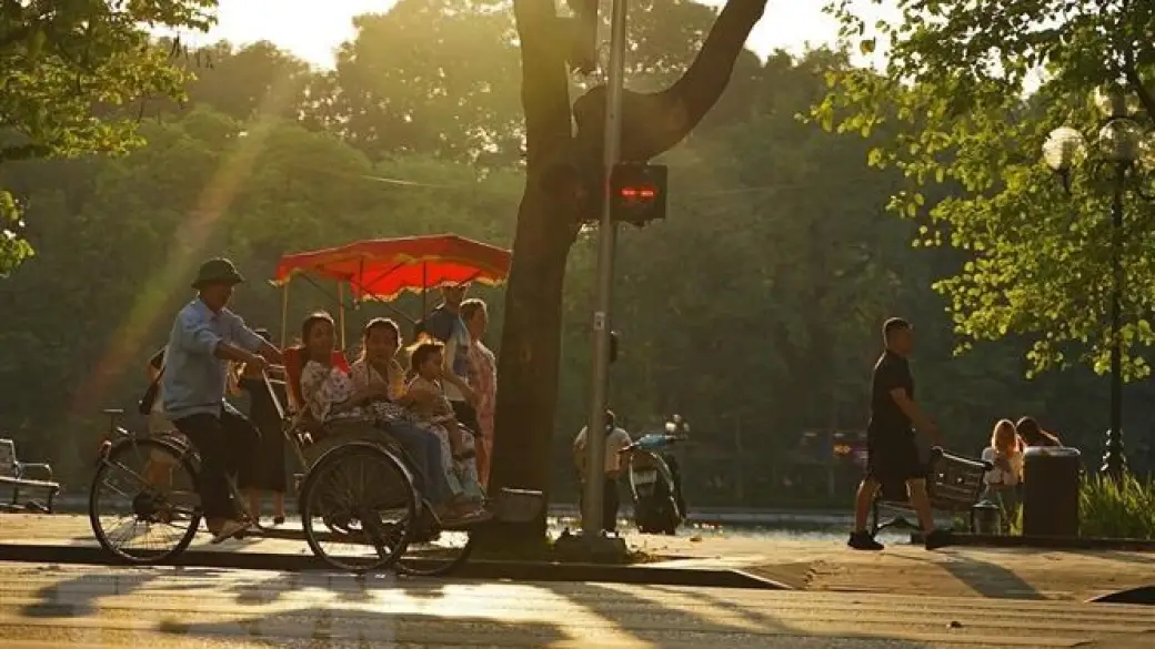 Arrivo ad Hanoi