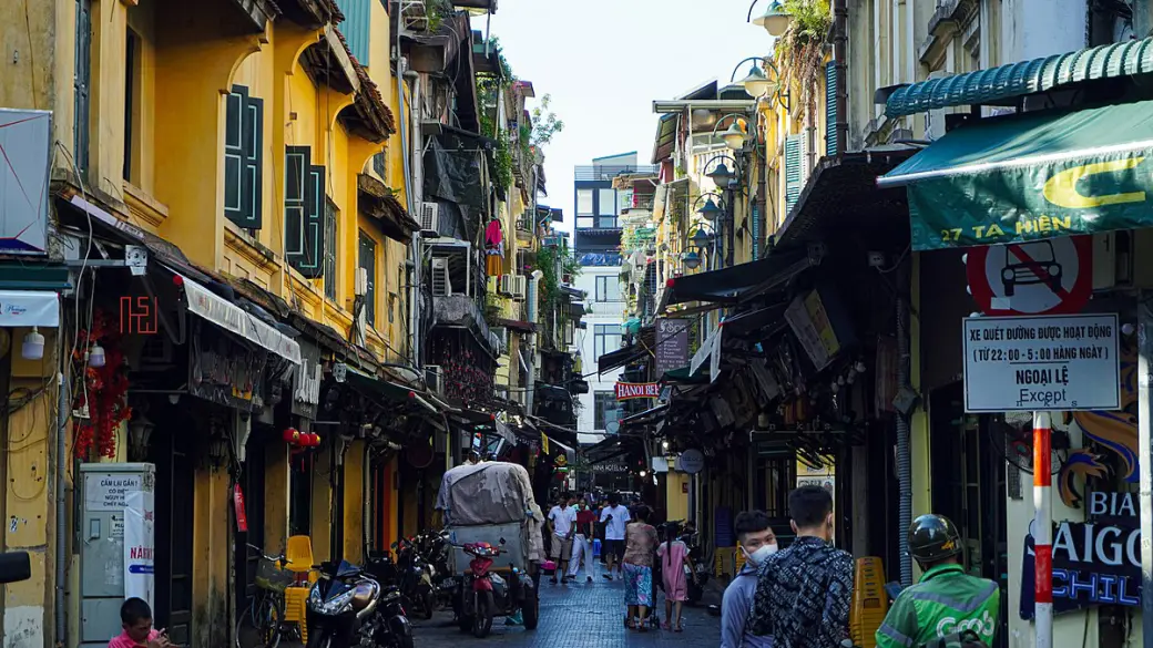 Arrivo a Hanoi