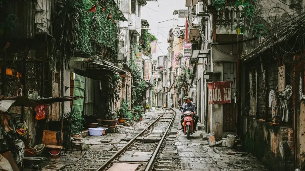 Arrivo ad Hanoi
