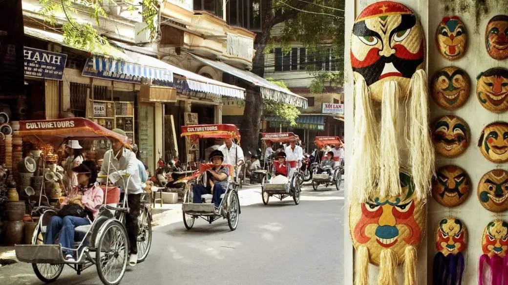 Arrivo ad Hanoi