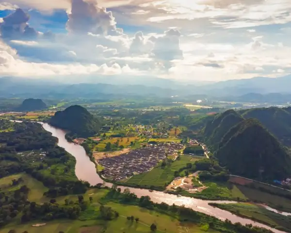 Montagne del Nord della Thailandia