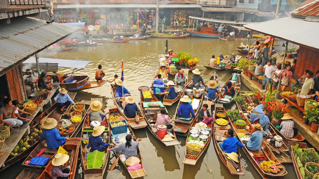 Bangkok – Mercato galleggiante di Damnoen Saduak – Kanchanaburi
