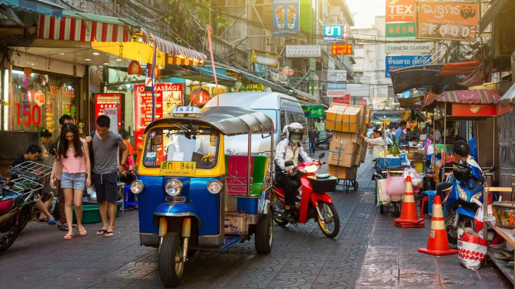Arrivo a Bangkok