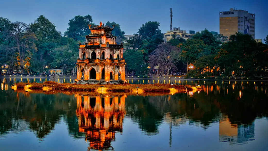 Arrivo ad Hanoi