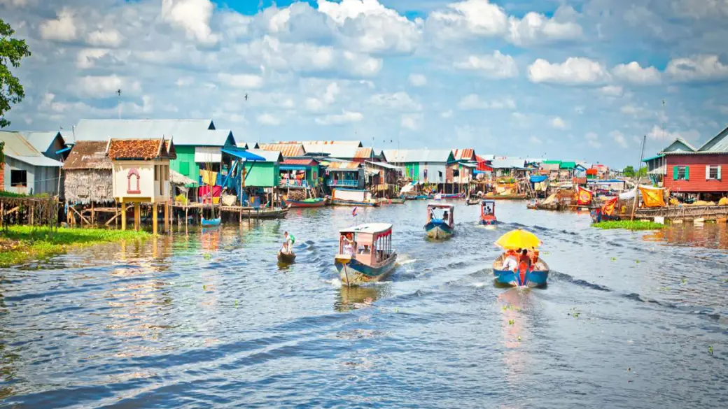 Esplora la campagna di Siem Reap, il lago Tonle Sap e vola a Phnom Penh