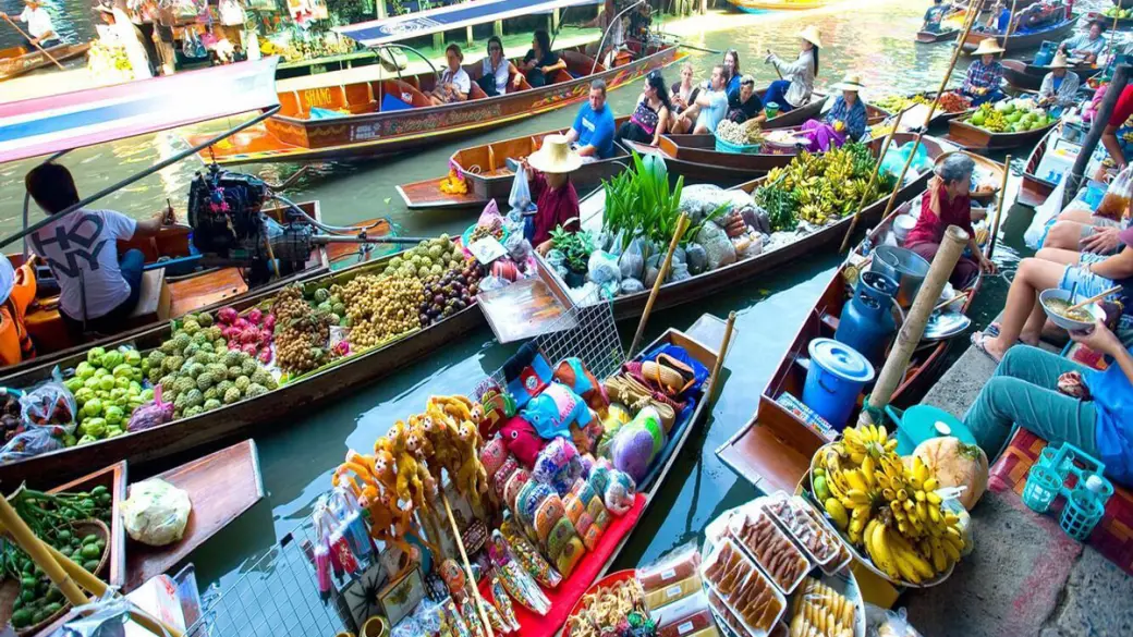 Can Tho - mercato galleggiante di Cai Rang - Chau Doc