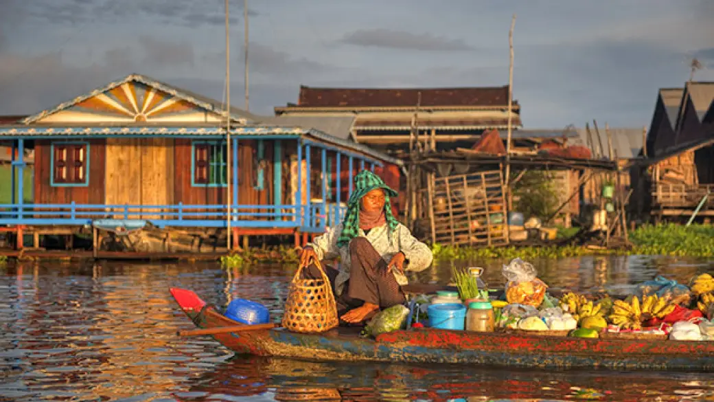 Siem Reap – Villaggio di Kampong Phluk – Lago Tonlé Sap