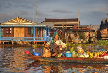 Siem Reap – Villaggio di Kampong Phluk – Lago Tonlé Sap (B)