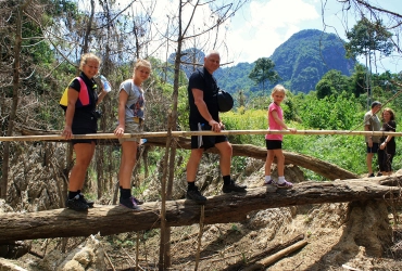 Parco Nazionale di Khao Sok - Lago di Choew Larn (B/L/D) Tour di gruppo con guida parlante inglese