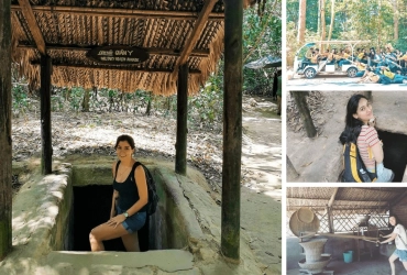 Visita della città di Saigon - Cunicolo di Cu Chi (B)