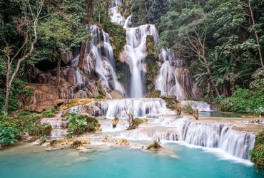 Luang Prabang - cascata di Kuang Si